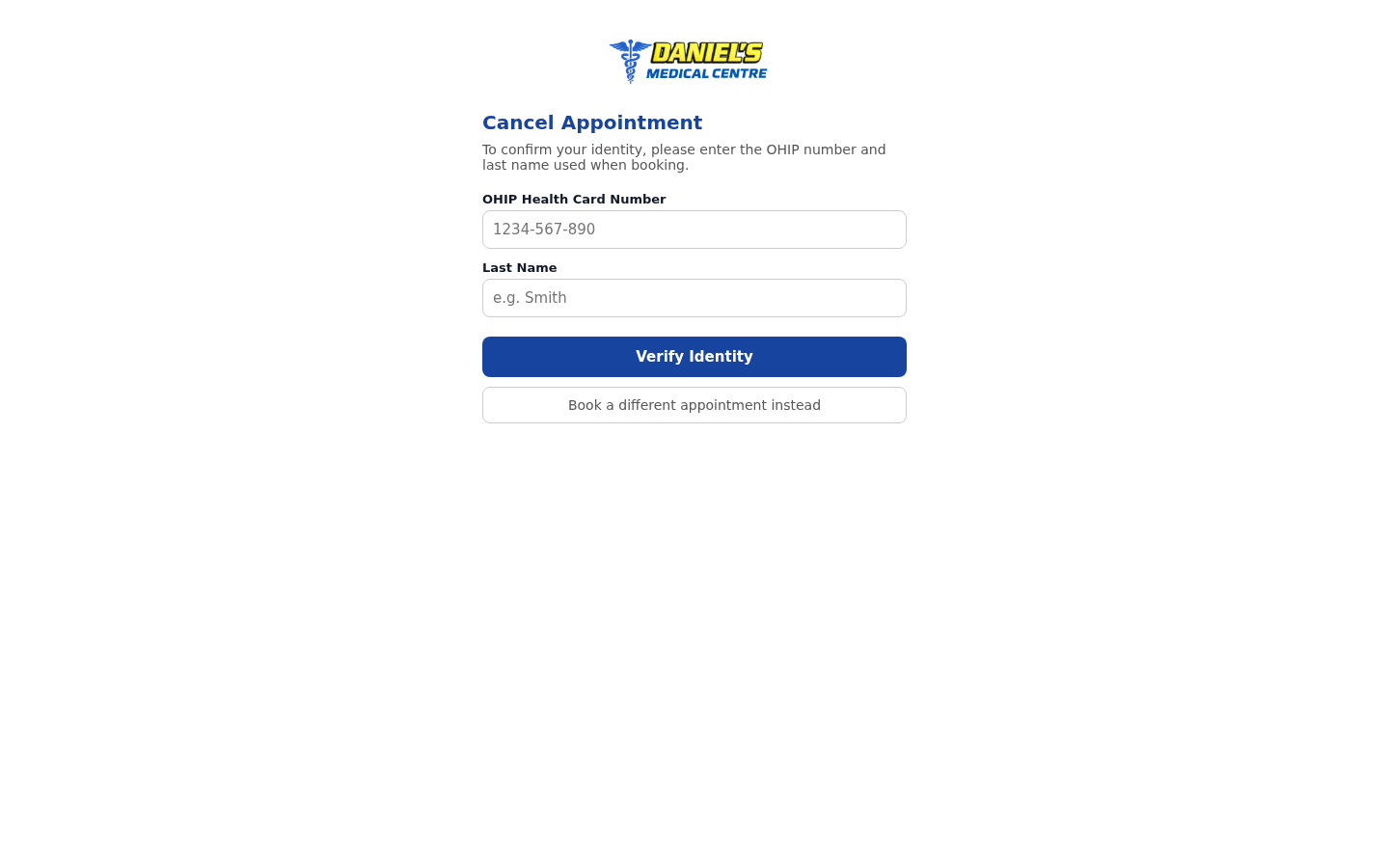 Correct URL — DMC SVG, cancel UI, no booking flash